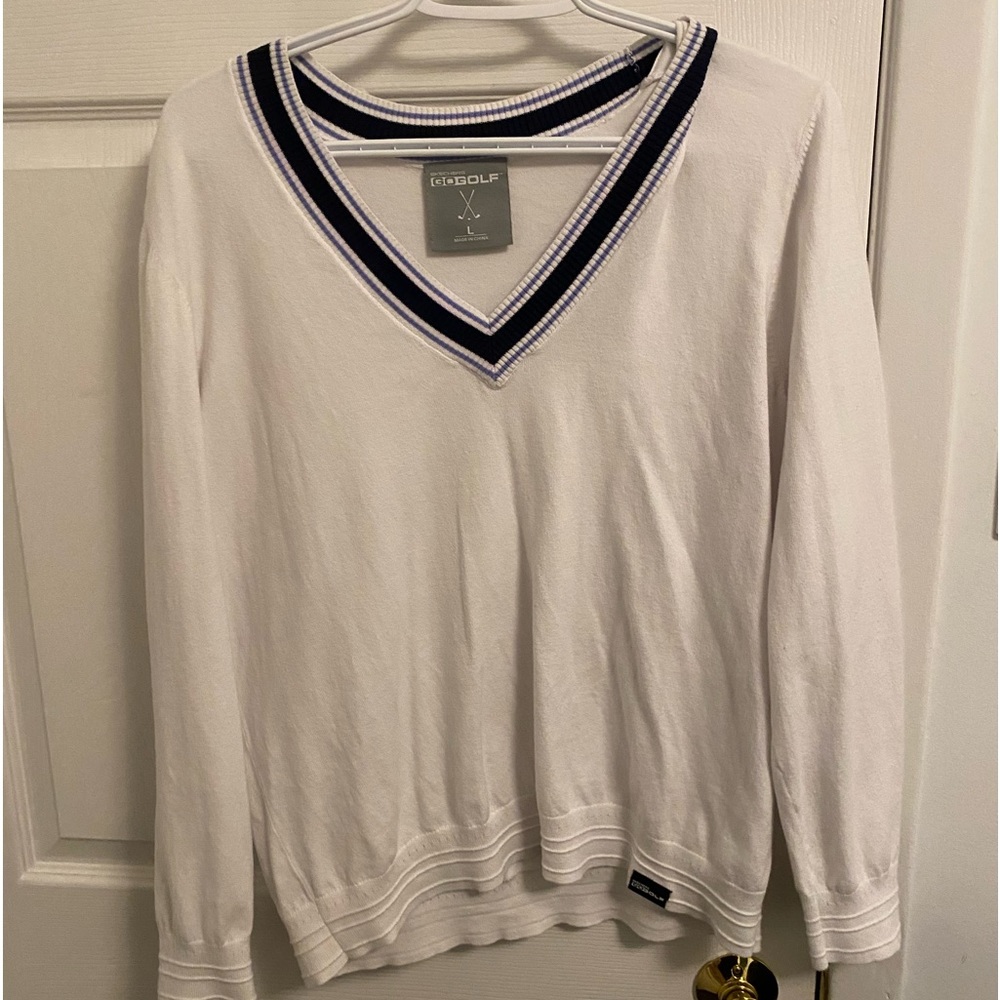 golf sweater!